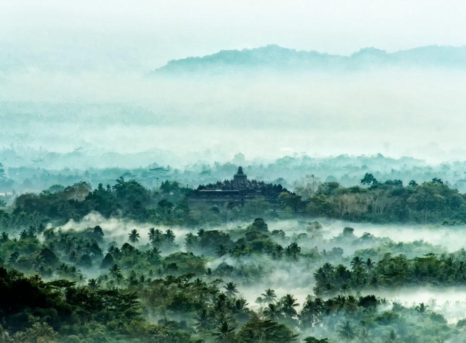 Sunrise Borobudur Merapi Jeep Prambanan
