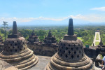 Borobudur Temple Candirejo Village on Horse Cart